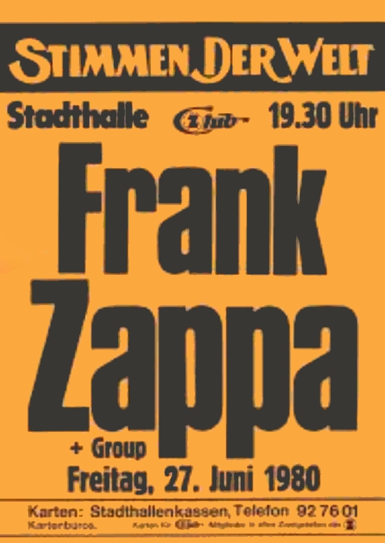 27/06/1980Stadthalle, Vienna, Austria